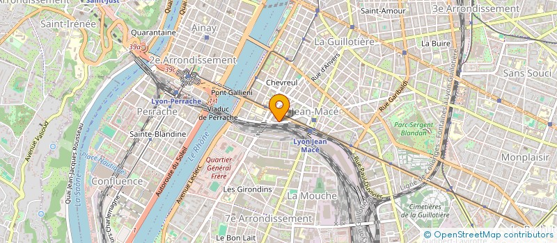 localisation de l'entreprise MONSIEUR HADRIEN TADDEI--ARMADANS  LYON