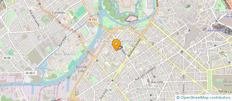 localisation de l'entreprise MONSIEUR HADRIEN TEQUI à LILLE