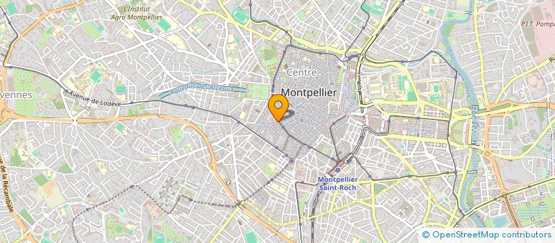 localisation de l'entreprise MONSIEUR HADRIEN TISSOT à MONTPELLIER