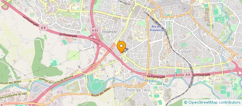 localisation de l'entreprise MONSIEUR HADY DAHER  AIX-EN-PROVENCE