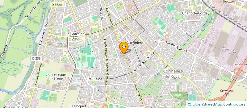 localisation de l'entreprise MONSIEUR HADY EL HASSEN DIOP  IFS