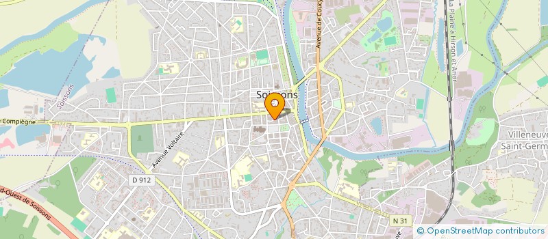 localisation de l'entreprise MONSIEUR HAEL BOVRISSE  SOISSONS