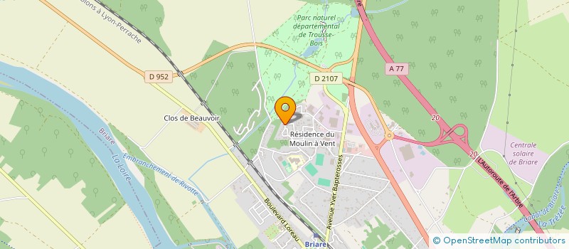localisation de l'entreprise MONSIEUR HAFED BEN AHMED ESGHAIER à BRIARE