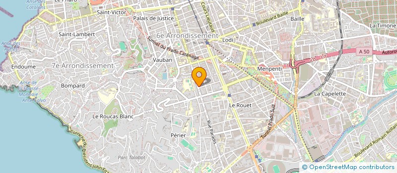 localisation de l'entreprise MONSIEUR HAFED HOUD à MARSEILLE