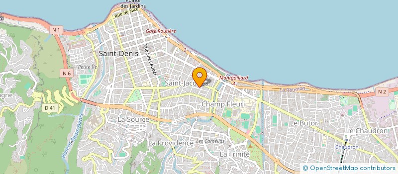 localisation de l'entreprise MONSIEUR HAFED MOHAMED à SAINT-DENIS