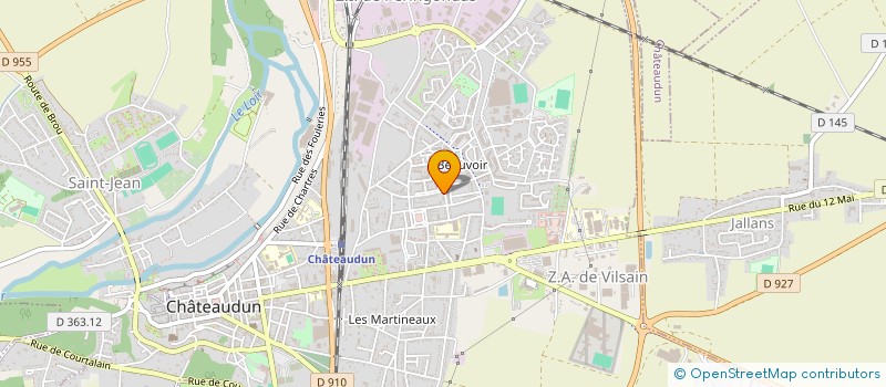 localisation de l'entreprise MONSIEUR HAFEDH BEN HADDA à CHATEAUDUN