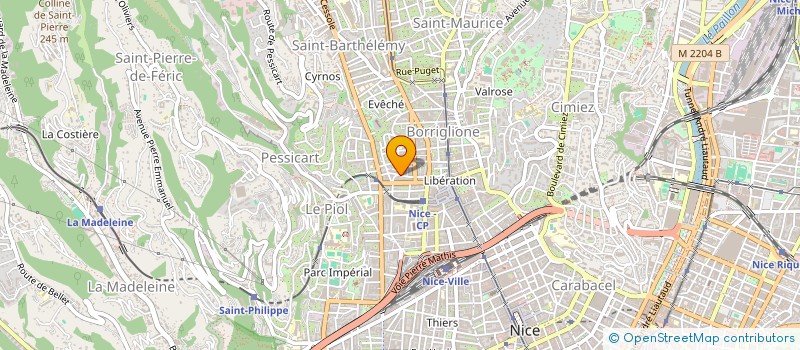 localisation de l'entreprise MONSIEUR HAFEDH BOUAZIZ  NICE