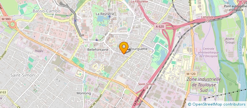 localisation de l'entreprise MONSIEUR HAFEDH DERBALI  TOULOUSE