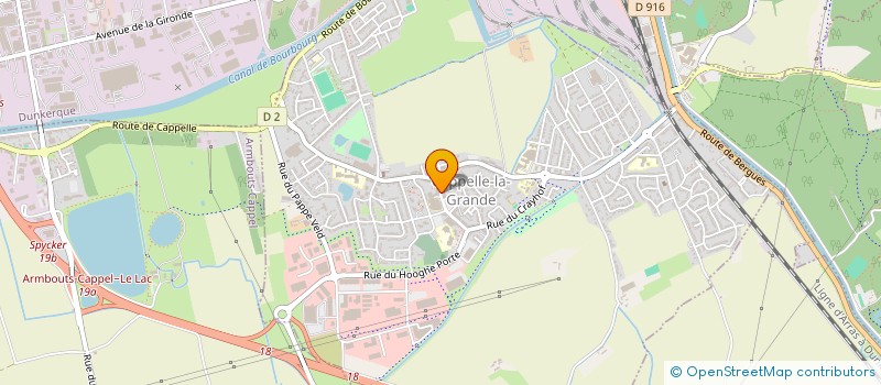 localisation de l'entreprise MONSIEUR HAFEDH DHAHRI  CAPPELLE-LA-GRANDE