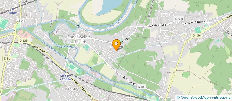 localisation de l'entreprise MONSIEUR HAFEDH KADDACHI  CONDE-SAINTE-LIBIAIRE