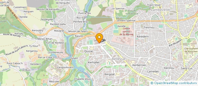 localisation de l'entreprise MONSIEUR HAFEDH RIANI à BREST