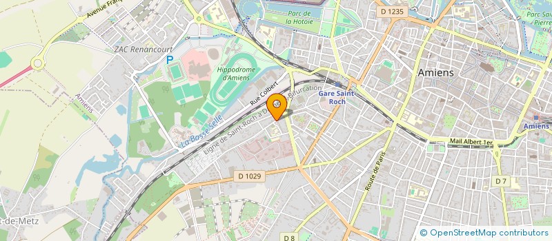 localisation de l'entreprise MONSIEUR HAFEDH ROMDHANE à AMIENS