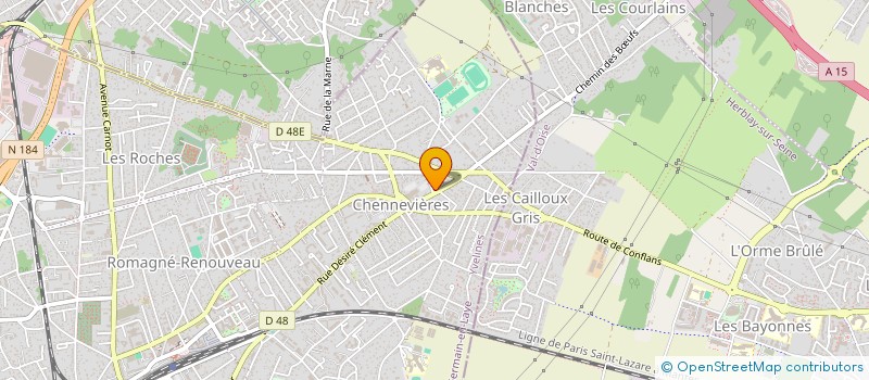 localisation de l'entreprise MONSIEUR HAFEZ SULEIMAN MUKTAR  CONFLANS-SAINTE-HONORINE