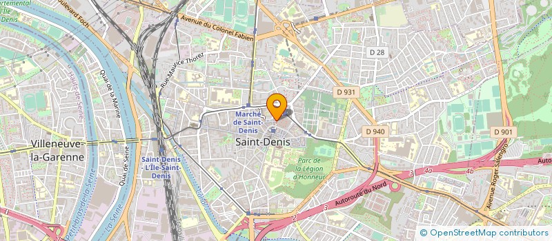 localisation de l'entreprise MONSIEUR HAFID ABDELLAOUI à SAINT-DENIS