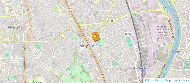 localisation de l'entreprise MONSIEUR HAFID ABOULKHAIR  VITRY-SUR-SEINE