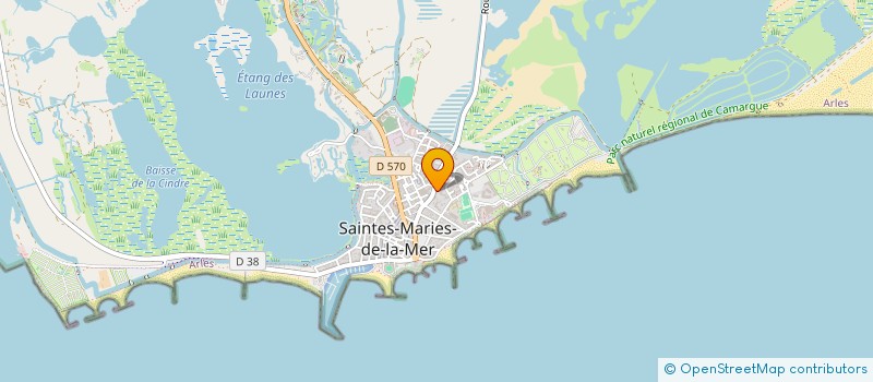 localisation de l'entreprise MONSIEUR HAFID AIT OUBBA  SAINTES-MARIES-DE-LA-MER