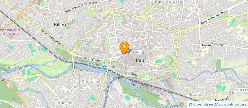localisation de l'entreprise MONSIEUR HAFID AJITE à PAU