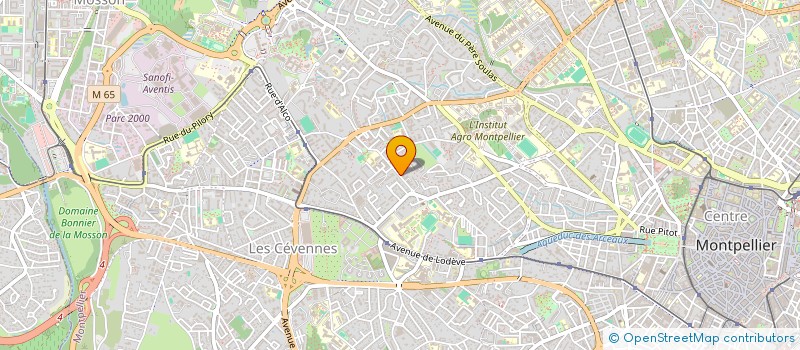 localisation de l'entreprise MONSIEUR HAFID AKAOUCH à MONTPELLIER