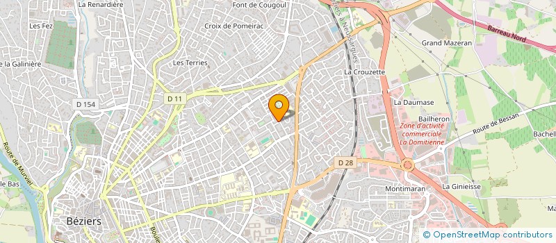 localisation de l'entreprise MONSIEUR HAFID ALLAY à BEZIERS