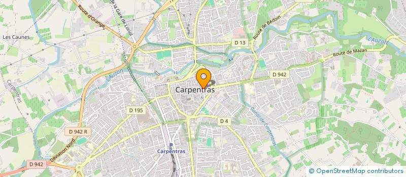 localisation de l'entreprise MONSIEUR HAFID ARBAL  CARPENTRAS