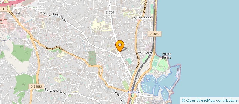 localisation de l'entreprise MONSIEUR HAFID ARIBA à ANTIBES