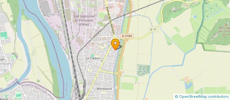 localisation de l'entreprise MONSIEUR HAFID BENACER à ARLES