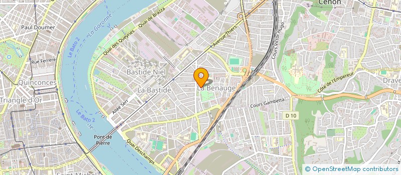 localisation de l'entreprise MONSIEUR HAFID BENHSAIEN  BORDEAUX