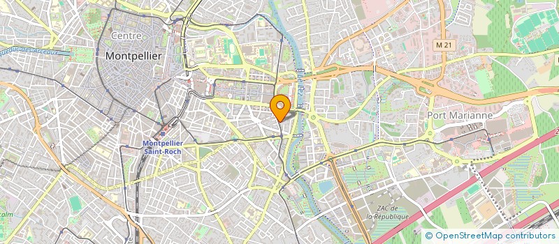 localisation de l'entreprise MONSIEUR HAFID BOURROUMANA à MONTPELLIER
