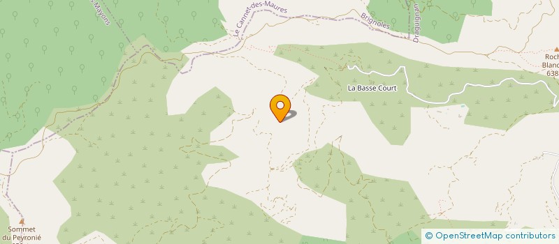 localisation de l'entreprise MONSIEUR HAFID BOUSSIS à LA GARDE-FREINET