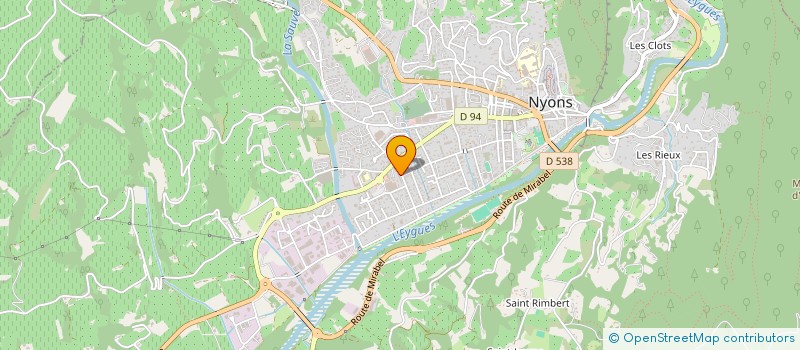 localisation de l'entreprise MONSIEUR HAFID EL GUENNOUNI à NYONS