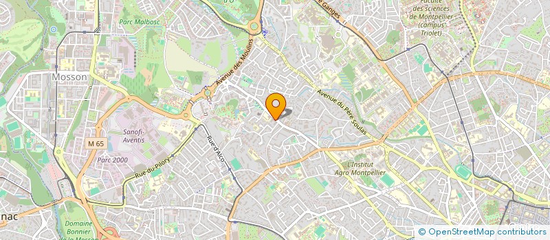localisation de l'entreprise MONSIEUR HAFID EL JAOUDI à MONTPELLIER