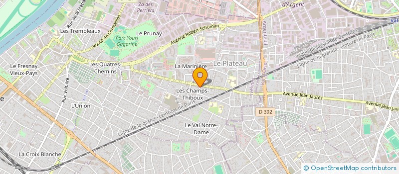 localisation de l'entreprise MONSIEUR HAFID EZZOUAOUI  SARTROUVILLE