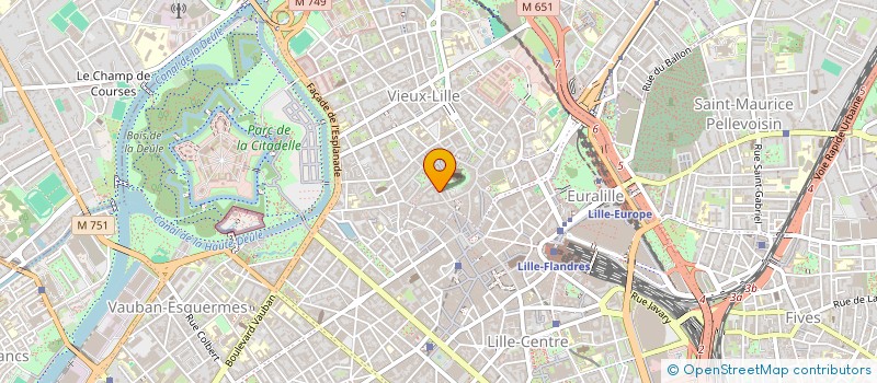 localisation de l'entreprise MONSIEUR HAFID HAMAIDI à LILLE