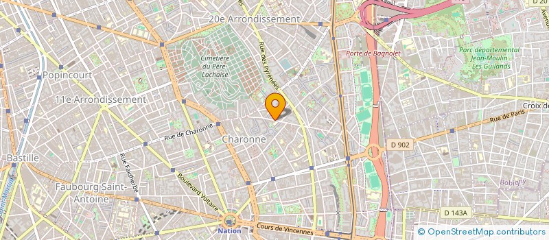 localisation de l'entreprise MONSIEUR HAFID HAMMAMI  PARIS