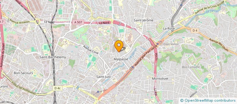 localisation de l'entreprise MONSIEUR HAFID HITOUCHE  MARSEILLE