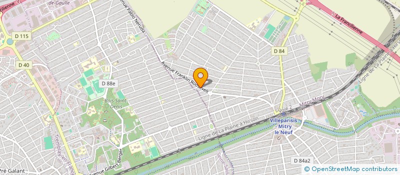 localisation de l'entreprise MONSIEUR HAFID KHATIRI  MITRY-MORY