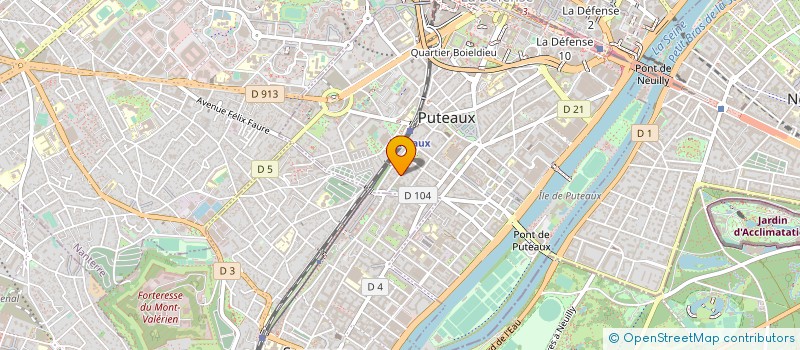 localisation de l'entreprise MONSIEUR HAFID MADI  PUTEAUX