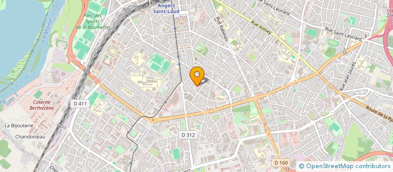 localisation de l'entreprise MONSIEUR HAFID MDOULI à ANGERS