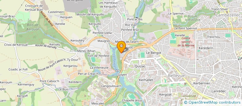 localisation de l'entreprise MONSIEUR HAFID MOHAMED EL GHORCHI à BREST