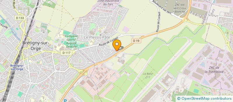 localisation de l'entreprise MONSIEUR HAFID NACHET  LE PLESSIS-PATE