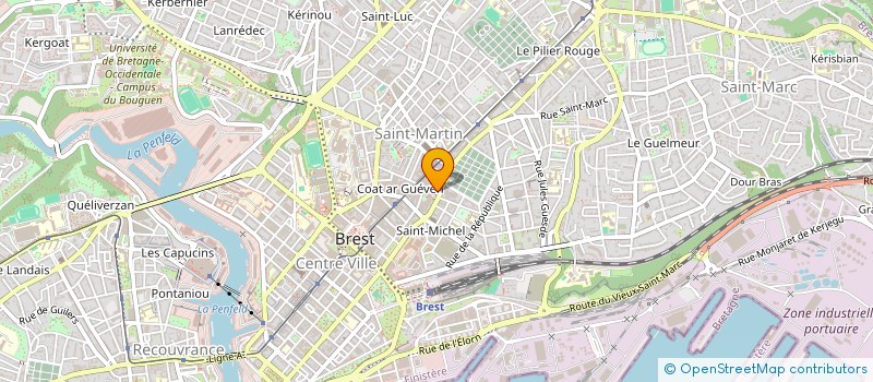 localisation de l'entreprise MONSIEUR HAFID RAHMANI KOUADRI à BREST