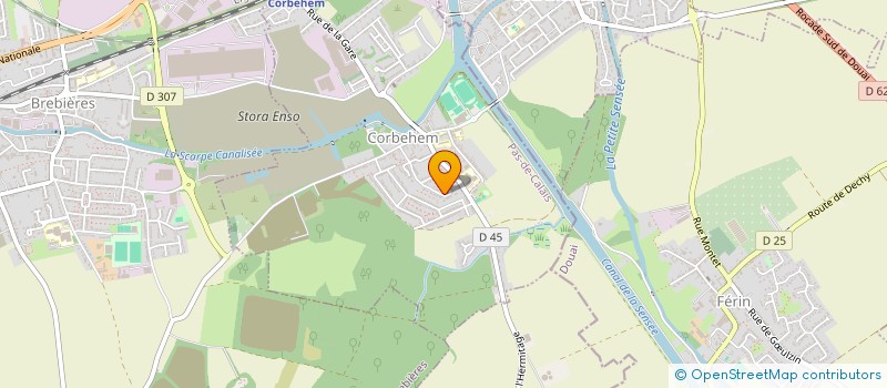 localisation de l'entreprise MONSIEUR HAFID SADEK  CORBEHEM