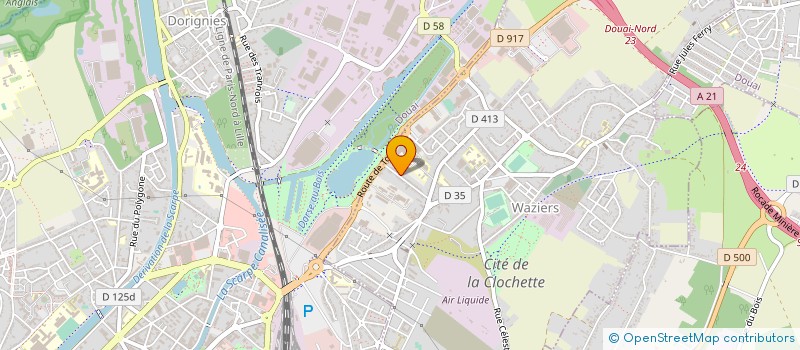 localisation de l'entreprise MONSIEUR HAFID SIDHOUM à WAZIERS