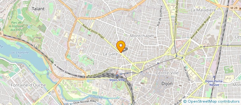 localisation de l'entreprise MONSIEUR HAFID TAHIR à DIJON
