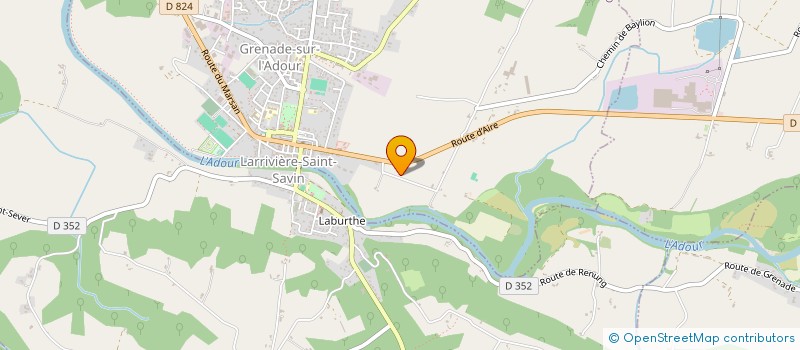 localisation de l'entreprise MONSIEUR HAFIDA CHEDDAD à GRENADE SUR L'ADOUR