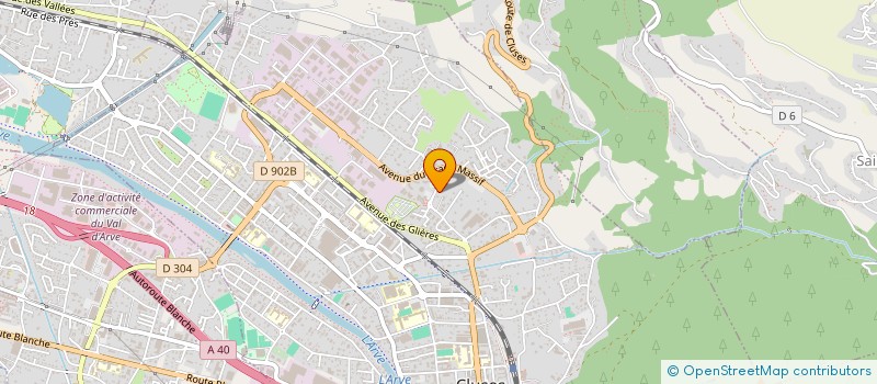 localisation de l'entreprise MONSIEUR HAFISULLAH SEKANDARI  CLUSES