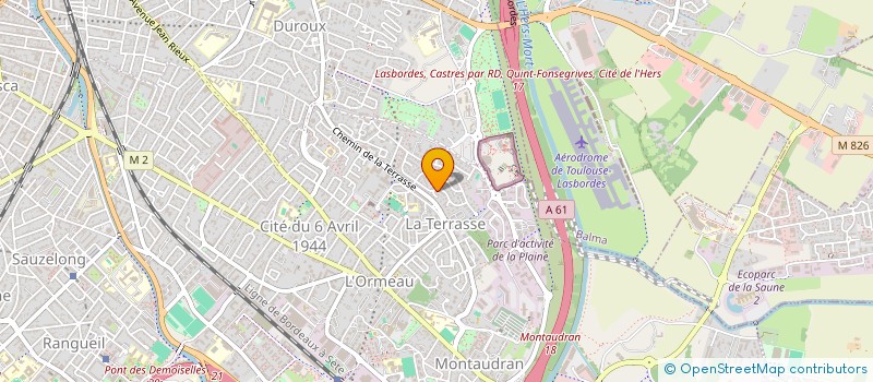 localisation de l'entreprise MONSIEUR HAFIZ AKDAG  TOULOUSE