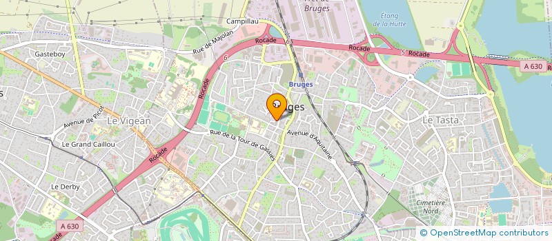 localisation de l'entreprise MONSIEUR HAFIZ IBRAHIM ADAM  BRUGES