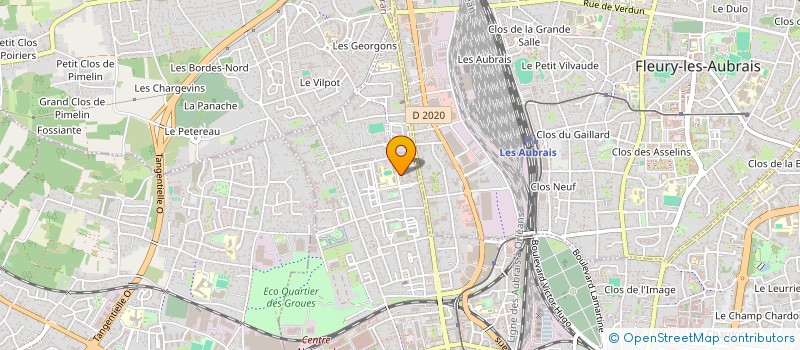 localisation de l'entreprise MONSIEUR HAFIZ JAMAL HASSAN  ORLEANS