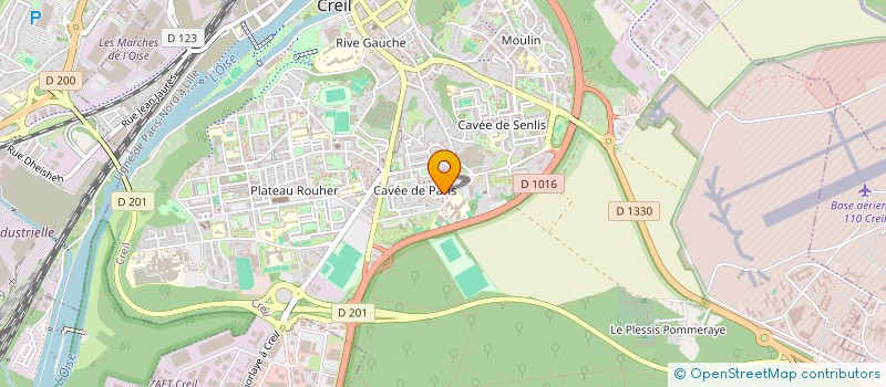 localisation de l'entreprise MONSIEUR HAFIZ MOHAMMAD AZIZ ULLAH MEHDI  CREIL